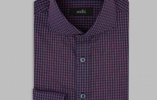 Twill Purple Checks